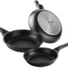 FAGOR Alutherm Set De 3 Poêles à Frire Induction 18-20-24 Cm Aluminium, Antiadhésif Sans PFOA Noir -Ubbink Magasin 58535647 1