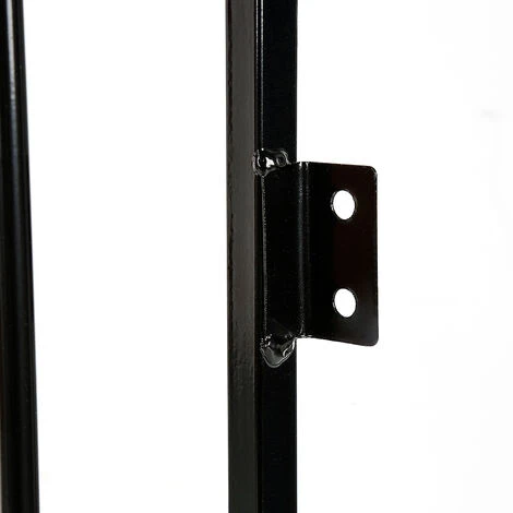 Hofuton Protection De Cheminée Avec Porte Protection De Four En Métal Parc Pour Enfants Grille De Barrière Noir 4 Hofuton Protection De Cheminée Avec Porte Protection De Four En Métal Parc Pour Enfants Grille De Barrière Noir – Image 2