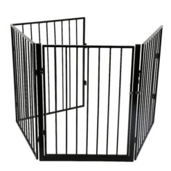Hofuton Protection De Cheminée Avec Porte Protection De Four En Métal Parc Pour Enfants Grille De Barrière Noir 9 Hofuton Protection De Cheminée Avec Porte Protection De Four En Métal Parc Pour Enfants Grille De Barrière Noir -Ubbink Magasin 59465834 3