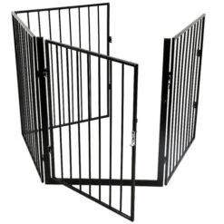 Hofuton Protection De Cheminée Avec Porte Protection De Four En Métal Parc Pour Enfants Grille De Barrière Noir 10 Hofuton Protection De Cheminée Avec Porte Protection De Four En Métal Parc Pour Enfants Grille De Barrière Noir -Ubbink Magasin 59465834 4