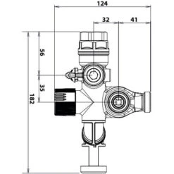 Groupe De Sécurité Triple Sécurité Téflon 3/4 (20/27) - Somatherm -Ubbink Magasin 60079202 3