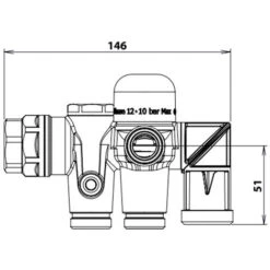 Groupe De Sécurité Triple Sécurité Téflon 3/4 (20/27) - Somatherm -Ubbink Magasin 60079202 4