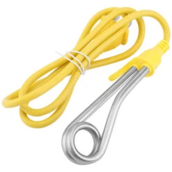 Thermoplongeur, 220 V 600 W Composant De Chauffage Multifonctionnel Resistance Pour Chauffe Eau Ensemble Mini-chaudière De Réchauffeur De Voyage Portable -Ubbink Magasin 60604497 5