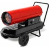 EBERTH Canon A Air Chaud Générateur DAir Chaud Chauffage DAtelier Diesel Fioul 30kW (Direct, Réservoir 33L, Thermostat, Protection Surchauffe, Pare-Flammes, Châssis) -Ubbink Magasin 6275121 1