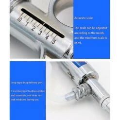 Ferme De Bouteille Vétérinaire De Seringue Continue De Bétail Automatique De 5 Ml BF -Ubbink Magasin 64397244 5