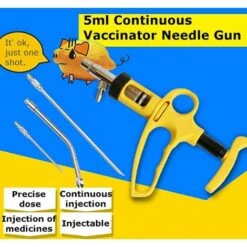 Injecteur Animal Semi Automatique D'acier Inoxydable,Continu Seringue Animale,VéTéRinaire Outil Injecteur,pour éQuipements De Ferme De Porc De BéTail De Mouton De Cheval 56Vingt -Ubbink Magasin 64937017 4