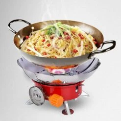 Gril Portatif De Petit Poêle Rond Pliant Portatif De Mini Gril Extérieur-BDD -Ubbink Magasin 65375375 3