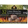 Allume Feu Cubes Bois 100% Naturel 32 Pcs -Ubbink Magasin 66392013 1