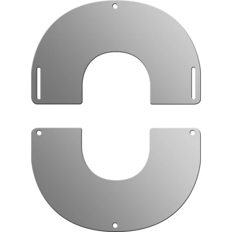 Plaque De Finition Ronde Inox Ø 150 Mm 3 Plaque De Finition Ronde Inox Ø 150 Mm