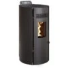 Poêle à Granulés étanche Flavia 13 KW Noir Sannover -Ubbink Magasin 66623569 1