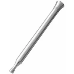 Solde- AGILITY, Bouffadou , AGILITY Soufflet De Cheminée Tube De Feu De Soufflage Extérieur Pliable 6 Sections Tuyau De Souffleur De Feu En Acier Inoxydable Engrenage Télescopique D'argent Feu De Camp