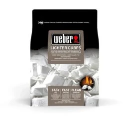 Cubes Allume-feux Blancs Weber - Boîte De 22 Cubes