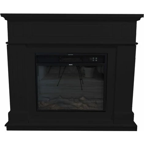 Cheminée Pienza Noir Profond Cm 94,9x110x24,9 MPC CORNICE CAMINO PIENZA NERO 4 Cheminée Pienza Noir Profond Cm 94,9x110x24,9 MPC CORNICE CAMINO PIENZA NERO – Image 2