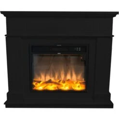 Cheminée Pienza Noir Profond Cm 94,9x110x24,9 MPC CORNICE CAMINO PIENZA NERO 8 Cheminée Pienza Noir Profond Cm 94,9x110x24,9 MPC CORNICE CAMINO PIENZA NERO -Ubbink Magasin 69458864 3