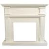 Cadre De Cheminée Blanc Crème Cm 102,2x114x28,2 MPC CORNICE CAMINO CALDERA BIANCO