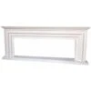 Cadre De Cheminée Merapi Blanc Crème Cm 200x83x33 MPC CORNICE CAMINO MERAPI BIANCO -Ubbink Magasin 69458866 1
