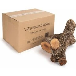 10 Kg De Chêne. Idéaux Pour Les Cheminées, Les Chaudières, Les Poêles Et Les Feux Durables En Général. Bois De Chauffag