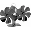 Ventilateur De Poêle 12 Lames à économie De Carburant Alimentées Par La Chaleur - Bureau