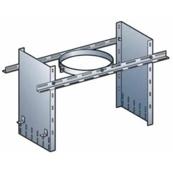 Collier De Soutien Réhausse De 40 Cm Pour Poêle à Granulés - PGI Pour Poêles à Pellets - Diamètre 80 / 130 - Réf : CSR