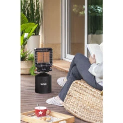 POÊLE À GAZ BARRACHINA BLEU Avec Poignée Intégrée - 18 X 28 X 38 Cm- SANS BOUTEILLE DE GAZ -Ubbink Magasin 72258453 4