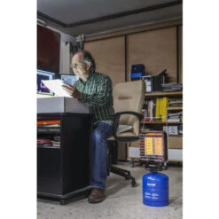 POÊLE À GAZ BARRACHINA BLEU Avec Poignée Intégrée - 18 X 28 X 38 Cm- SANS BOUTEILLE DE GAZ -Ubbink Magasin 72258453 5