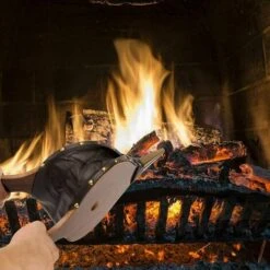 Souffleur D'Air En Bois, Souffleur De Cheminée, Souffleur De Cheminée Manuel, Buse En Fonte De Soufflet De Cheminée En Bois Avec Cordon Suspension, Pour Cheminée, Barbecue, Camping Plein Air (Marron) -Ubbink Magasin 72376653 4