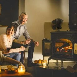 Froadp Ventilateur De Cheminée Sans électricité Avec 4 Pales Chauffant -Ubbink Magasin 72673397 4