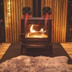 Froadp Ventilateur De Cheminée Sans électricité Avec 4 Pales Chauffant -Ubbink Magasin 72673397 5