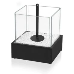 Froadp Cheminée De Table Au Bioéthanol Brûleurs Portables Pour Décoration Intérieure Et Extérieure (24.5x20.5x28.7cm, Rectangle) -Ubbink Magasin 73155380 4
