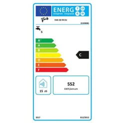 FAIS 30 FR EU Chauffe-eau électrique Sur évier 30 Litres, Puissance 1500W - Facile à Installer - Classe Énergétique C. Conçu Et Fabriqué Pour être Installé En France. -Ubbink Magasin 74090286 3