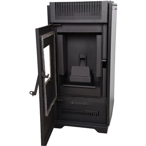 Poêle à Granulés Air Anita 10 KW Blanc Sannover 4 Poêle à Granulés Air Anita 10 KW Blanc Sannover – Image 2