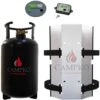 PACK CAMPKO Bouteille GPL 30L Rechargeable Bleutooth + Support Mural Afficheur Et Jauge Camping Car -Ubbink Magasin 74974096 1