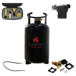 CAMPKO Kit Gpl Campko Réservoir 30L Et Lyre 0.5m Camping Car