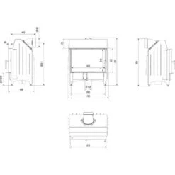 Insert Cheminée ZIBI 12 DECO -Ubbink Magasin 75231829 5