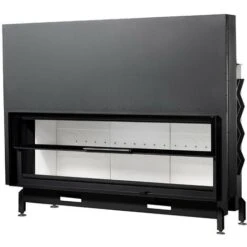 Insert Cheminées à Bois 200 EVO LD Porte Guillotine 22 KW + 8 Bouches Recuperateur De Chaleur -Ubbink Magasin 75232021 3