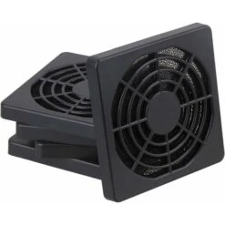 60 Mm En Plastique Noir -Étui D'Grill Filtre Pour Ventilateur PC Ordinateur Lot De 5
