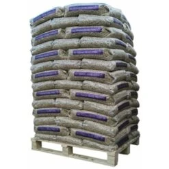 Palette De Pellets 100% Naturels Pour Chauffage - 70 Sacs De 15 Kg (1.05T) ENplus A1 Pynauja