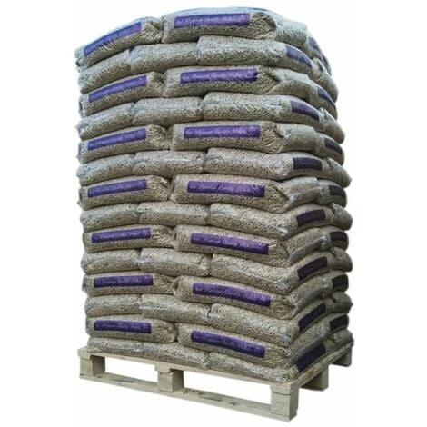 Palette De Pellets 100% Naturels Pour Chauffage - 70 Sacs De 15 Kg (1.05T) ENplus A1 Pynauja 3 Palette De Pellets 100% Naturels Pour Chauffage - 70 Sacs De 15 Kg (1.05T) ENplus A1 Pynauja