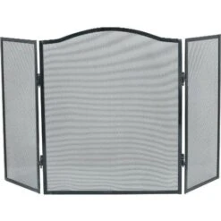 Pare-étincelles En Fer Forgé 3 Portes Cm.100x60h - Salle De Séjour -Ubbink Magasin 77511262 2