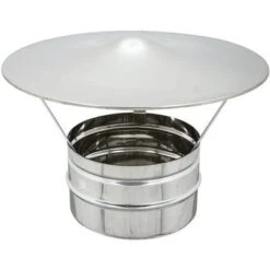 CHEMINÉE DE FUMÉE FIXE BOUCHON CHINOIS EN ACIER INOXYDABLE CM.8