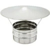 CHAPEAU CHINOIS FIXE EN ACIER INOXYDABLE CHEMINÉE CM.15 -Ubbink Magasin 77519316 1