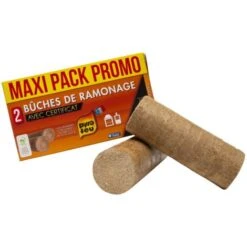 Lot De 2 Bûches De Ramonage Pyrofeu Pour Insert Avec Certificat 10 Lot De 2 Bûches De Ramonage Pyrofeu Pour Insert Avec Certificat -Ubbink Magasin 77770825 4