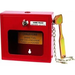 Coffret Vanne Police Avec Serrure - Coditherm