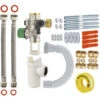 Kit Raccordement Facile Chauffe-eau Avec Groupe De Sécurité Téflonné NOYON & THIEBAULT -Ubbink Magasin 7848961 1