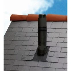 Terminal Vertical ROLUX Condensation 80/125 Noir - UBBINK - 184401 -Ubbink Magasin 78752938 3