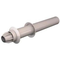 Terminal Horizontal Aluminium Rolux Gaz 60/100 - UBBINK - 227104