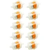 Lot De 10 Filtres à Gaz/carburant Universels En Ligne 6 Mm-7 Mm 1/4 Pour Tondeuse à Gazon Petit Moteur -Ubbink Magasin 80000254 1