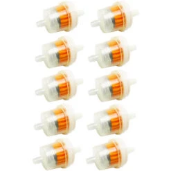 Lot De 10 Filtres à Gaz/carburant Universels En Ligne 6 Mm-7 Mm 1/4 Pour Tondeuse à Gazon Petit Moteur