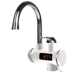 360 Chauffe-Eau Électrique Instantané Robinet Robinet Cuisine Chaleur Rapide Led Nouveau - Norme Européenne