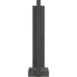 Porte-bûches | Abri Bûches Range Bûches Gris 33,5x30x110 Cm Bois Massif De Pin 85787 -Ubbink Magasin 81168128 5